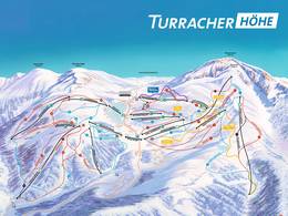 Mappa delle piste Turracher Höhe